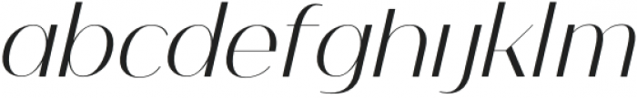 Nagato Italic otf (400) Font LOWERCASE