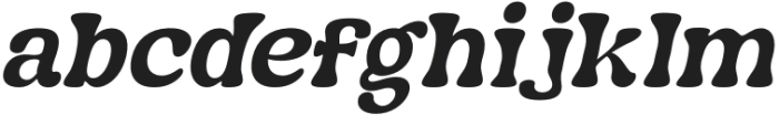 Nagbuloe-Italic otf (400) Font LOWERCASE