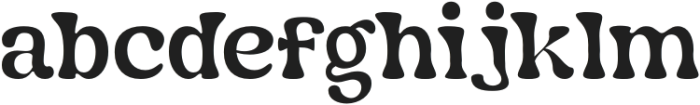 Nagbuloe Thin otf (100) Font LOWERCASE