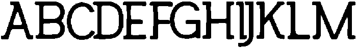 Nage ttf (400) Font UPPERCASE