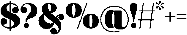 Nagila otf (400) Font OTHER CHARS
