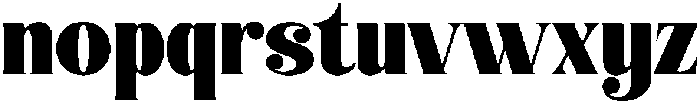 Nagila otf (400) Font LOWERCASE
