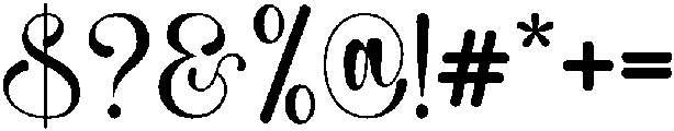 Nagista otf (400) Font OTHER CHARS