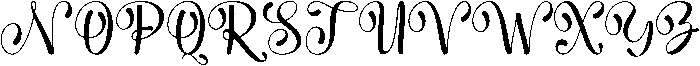 Nagista otf (400) Font UPPERCASE