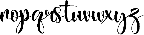 Nagista otf (400) Font LOWERCASE