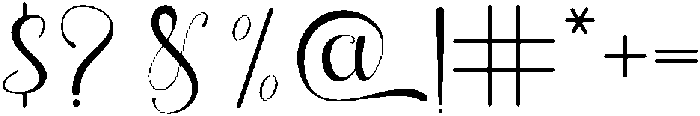 Nagita otf (400) Font OTHER CHARS