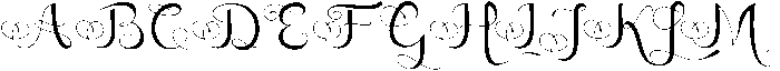 Nagita otf (400) Font UPPERCASE