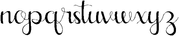 Nagita otf (400) Font LOWERCASE