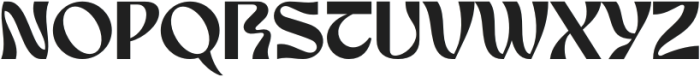 Nagoku Bold otf (700) Font UPPERCASE