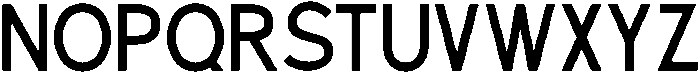 Naguya Regular otf (400) Font UPPERCASE