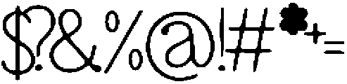 Nahequ ttf (400) Font OTHER CHARS