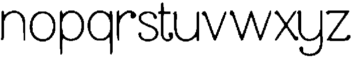 Nahequ ttf (400) Font LOWERCASE
