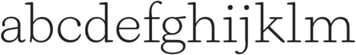 Naiche Extra Light otf (200) Font LOWERCASE