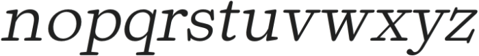 Naiche Light Slanted otf (300) Font LOWERCASE