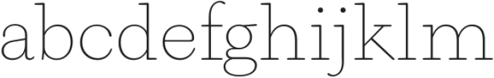 Naiche Thin otf (100) Font LOWERCASE