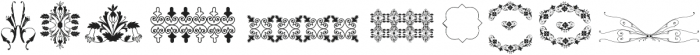 Naive Ornaments Three ttf (400) Font OTHER CHARS