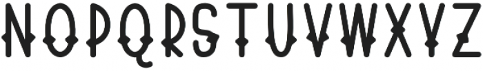 Naktu Regular otf (400) Font LOWERCASE