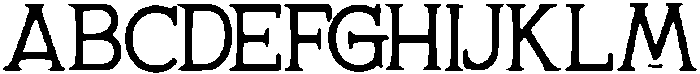 Nale ttf (400) Font UPPERCASE
