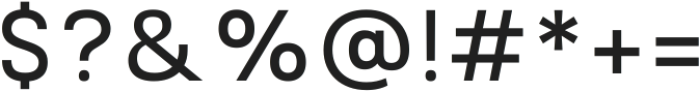 Nalte Sans Regular ttf (400) Font OTHER CHARS