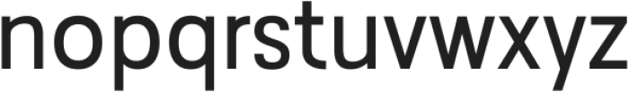 Nalte Sans Regular ttf (400) Font LOWERCASE