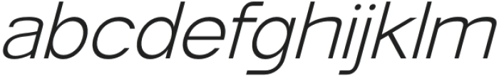 Namata-Italic otf (400) Font LOWERCASE