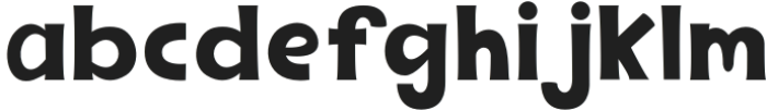 Namile Regular otf (400) Font LOWERCASE