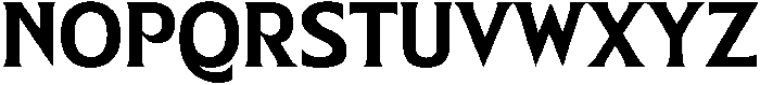 Namio Magah otf (400) Font UPPERCASE