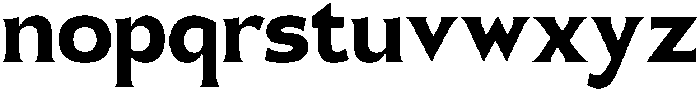 Namio Magah otf (400) Font LOWERCASE
