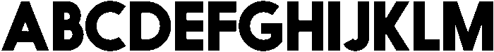 Nanami Black otf (900) Font UPPERCASE