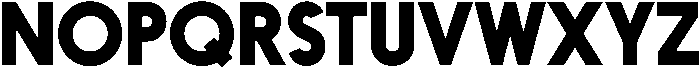 Nanami Black otf (900) Font UPPERCASE