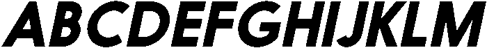 Nanami Bold Oblique otf (700) Font UPPERCASE