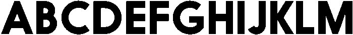 Nanami Bold otf (700) Font UPPERCASE