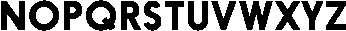 Nanami Bold otf (700) Font UPPERCASE