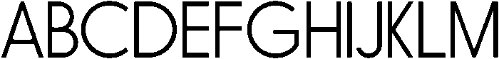 Nanami ExtraLight otf (200) Font UPPERCASE