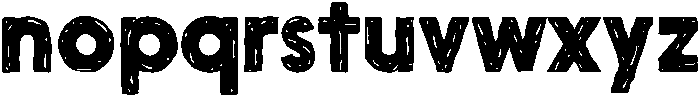 Nanami HM Black otf (900) Font LOWERCASE