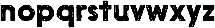 Nanami HM Bold otf (700) Font LOWERCASE