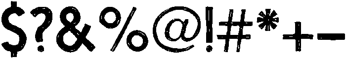 Nanami HM Book otf (400) Font OTHER CHARS