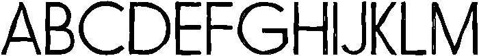 Nanami HM ExtraLight otf (200) Font UPPERCASE