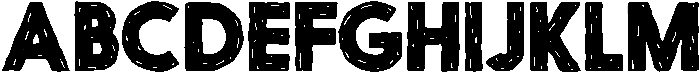 Nanami HM Heavy otf (800) Font UPPERCASE