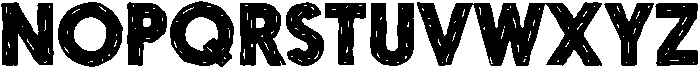 Nanami HM Heavy otf (800) Font UPPERCASE
