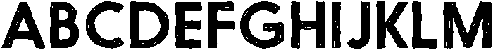 Nanami HM Medium otf (500) Font UPPERCASE