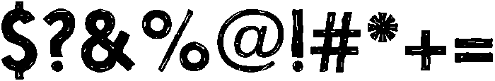 Nanami HM Medium otf (500) Font OTHER CHARS