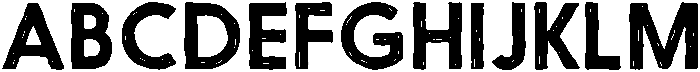 Nanami HM Medium otf (500) Font UPPERCASE