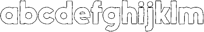 Nanami HM Outline Black otf (900) FONT