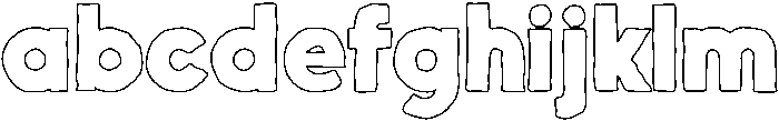 Nanami HM Outline Heavy otf (800) FONT