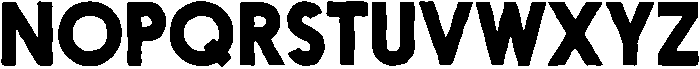 Nanami HM Solid Black otf (900) Font UPPERCASE