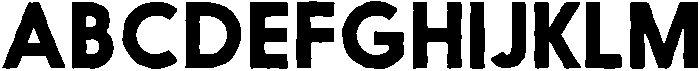 Nanami HM Solid Bold otf (700) Font UPPERCASE