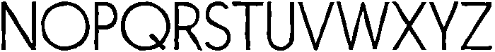 Nanami HM Solid ExtraLight otf (200) Font UPPERCASE