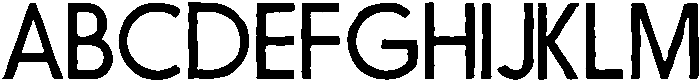 Nanami HM Solid Light otf (300) Font UPPERCASE