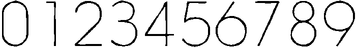 Nanami HM Solid Thin otf (100) Font OTHER CHARS